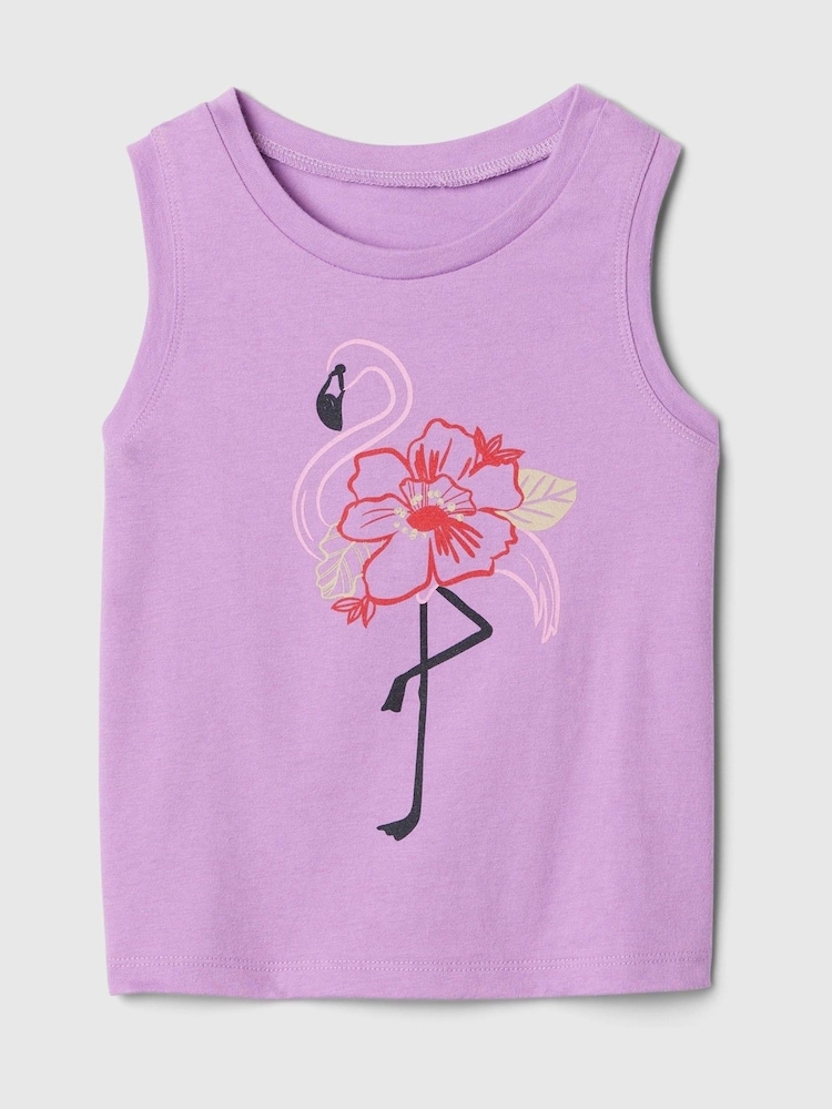 Gap Purple Summer Sleeveless Vest Top (Newborn-5yrs) - Image 1 of 3