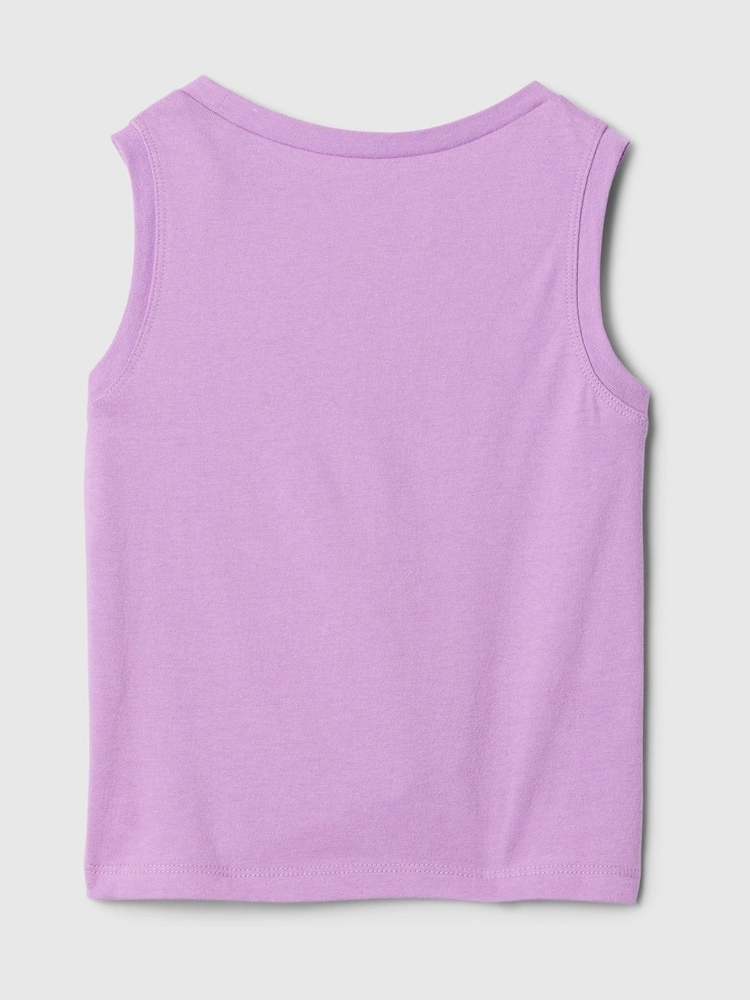Gap Purple Summer Sleeveless Vest Top (Newborn-5yrs) - Image 2 of 3
