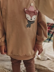 Salbeigrün/Cream/Camel Charakter - 100% Cotton Leggings Pyjamas 3 Pack (9mths-8yrs) - Bild 3 von 12