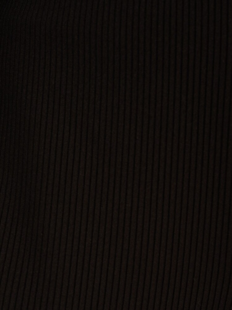 Adrianna Papell Ottoman Rib Knit Pull On Black Trousers - Image 7 of 7