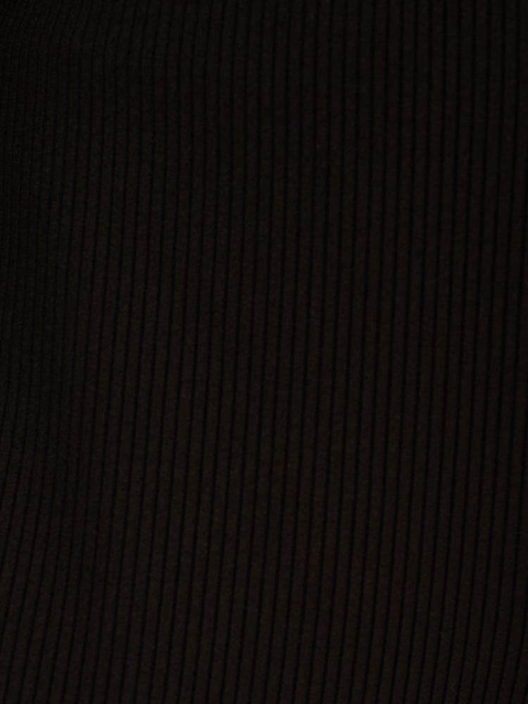 Adrianna Papell Ottoman Rib Knit Pull On Black Trousers - Image 7 of 7 Adrianna Papell Ottoman Rib Knit Pull On Black Trousers - Image 7 of 7