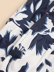 White Stuff Blue Mayra Mixed Print Midi Skirt - Image 7 of 7