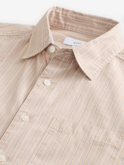 Stone Soft Touch 100% Cotton Long Sleeves Stripe Shirt - Image 7 of 8