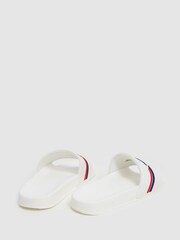 Hackett London Men White Flip Flops - Image 4 of 6