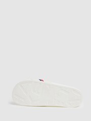 Hackett London Men White Flip Flops - Image 6 of 6