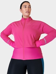 Sweaty Betty Beet Pink Fast Track Running Jacket - Image 1 of 9