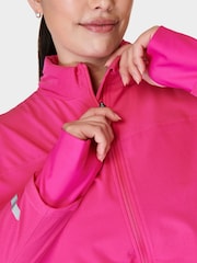 Sweaty Betty Beet Pink Fast Track Running Jacket - Image 6 of 9