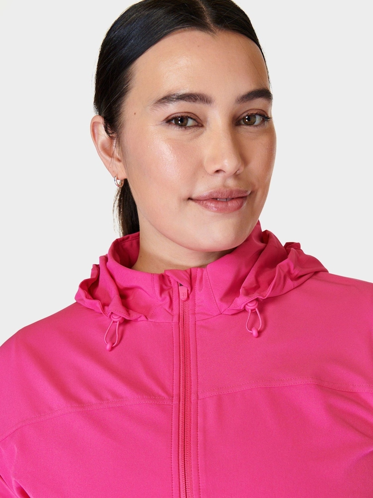 Sweaty Betty Beet Pink Fast Track Running Jacket - Image 9 of 9