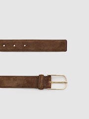 Reiss Tan Carrie Suede Belt - Image 3 of 4