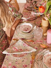 Cath Kidston Green Friendship Gardens 12 Piece Dinner Set - Image 5 of 5