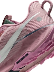 Nike Purple ReactX Pegasus Trail 5 Running Shoes - Image 10 of 10