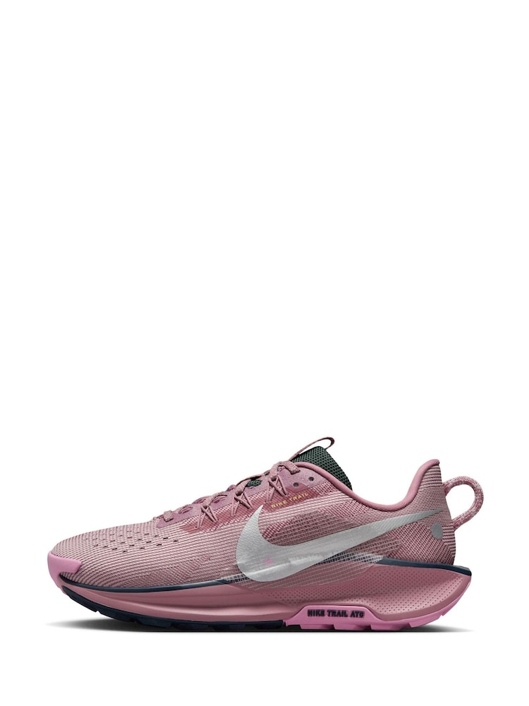 Nike Purple ReactX Pegasus Trail 5 Running Shoes - Image 2 of 10