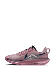 Nike Purple ReactX Pegasus Trail 5 Running Shoes - Image 4 of 10