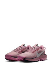 Nike Purple ReactX Pegasus Trail 5 Running Shoes - Image 5 of 10