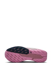 Nike Purple ReactX Pegasus Trail 5 Running Shoes - Image 8 of 10