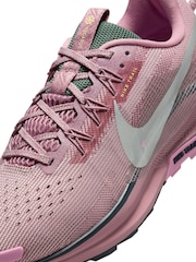 Nike Purple ReactX Pegasus Trail 5 Running Shoes - Image 9 of 10