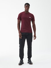 Barbour® International Mens Small Logo 100% Cotton T-Shirt - Image 3 of 6