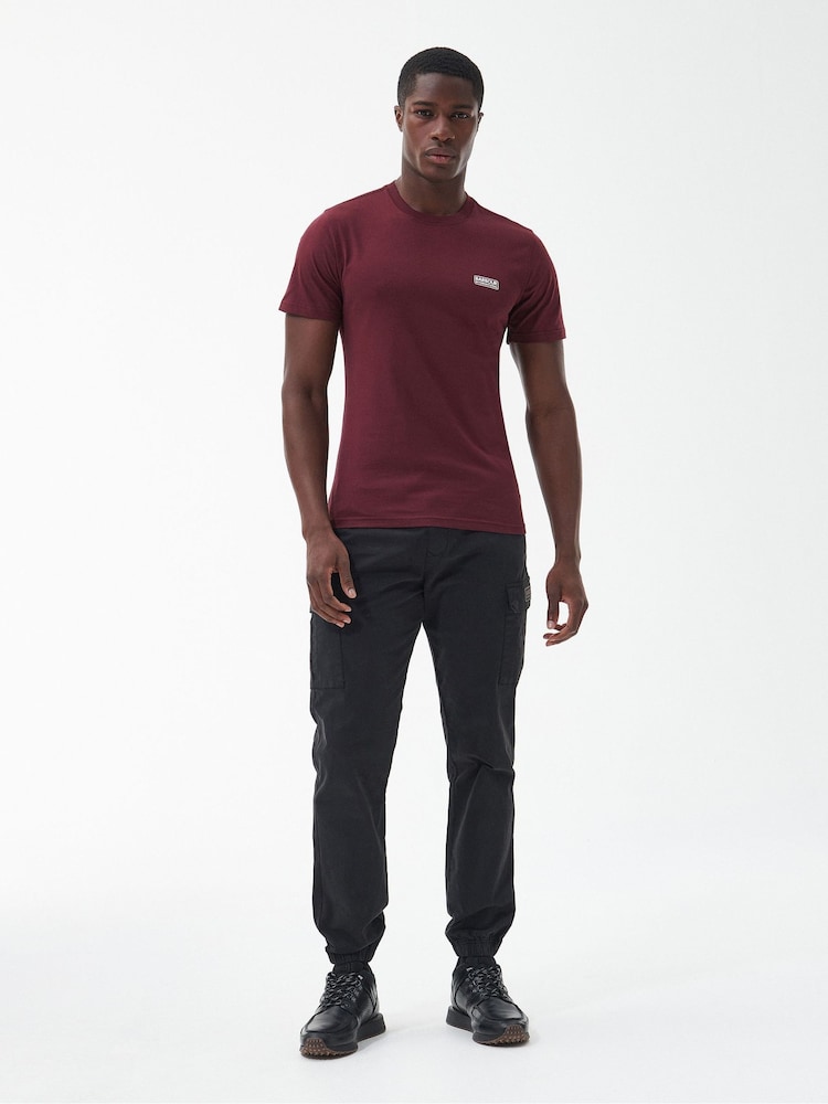 Barbour® International Mens Small Logo 100% Cotton T-Shirt - Image 3 of 6