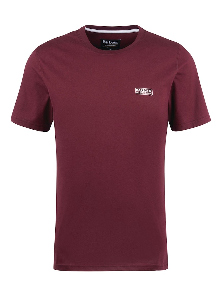 Barbour® International Mens Small Logo 100% Cotton T-Shirt - Image 6 of 6