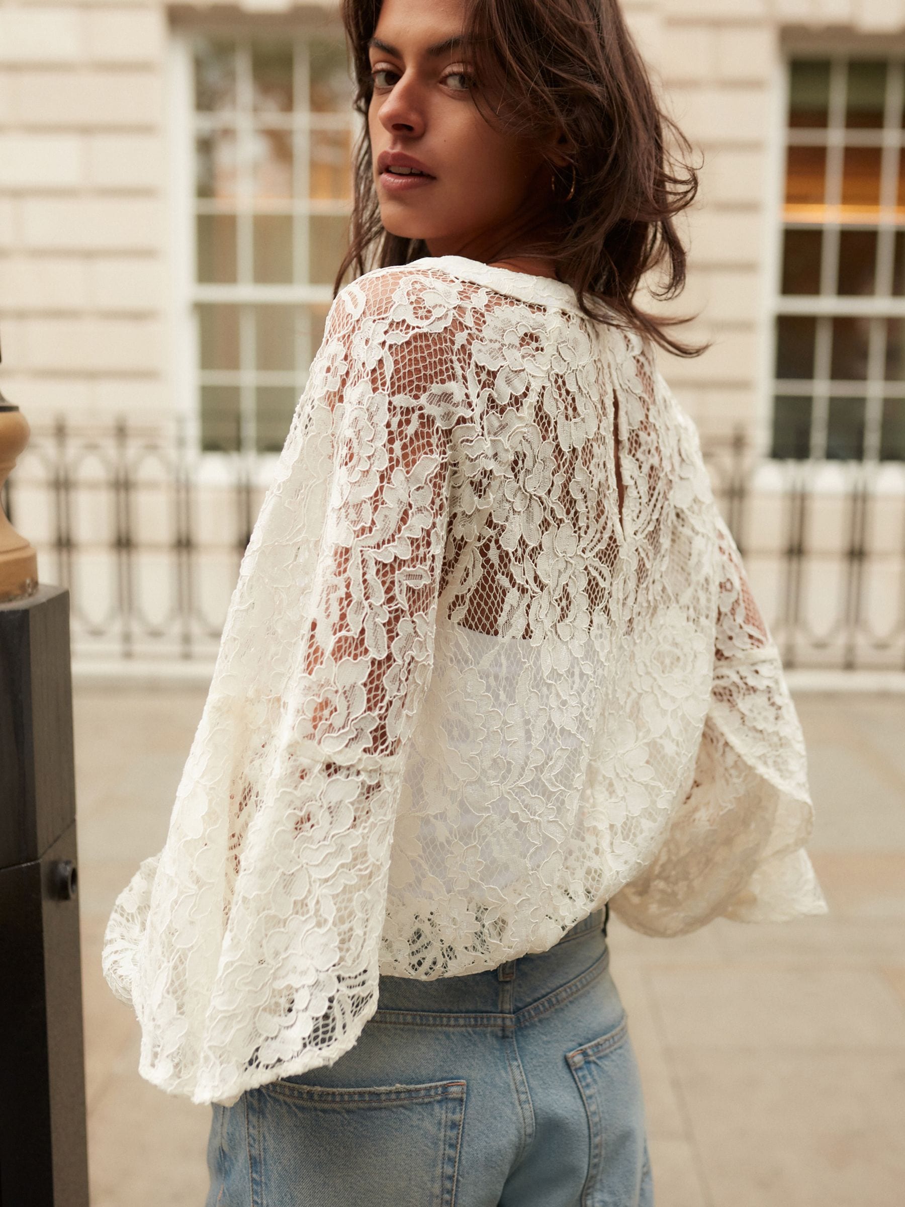 Fleur lace blouse – YILON