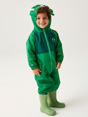 Regatta Green Charco Waterproof Puddlesuit - Image 1 of 4
