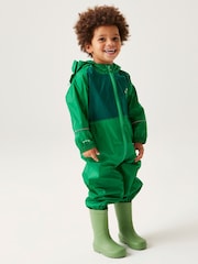 Regatta Green Charco Waterproof Puddlesuit - Image 2 of 4