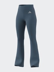 adidas Blue Flared Leggings - Image 10 of 11