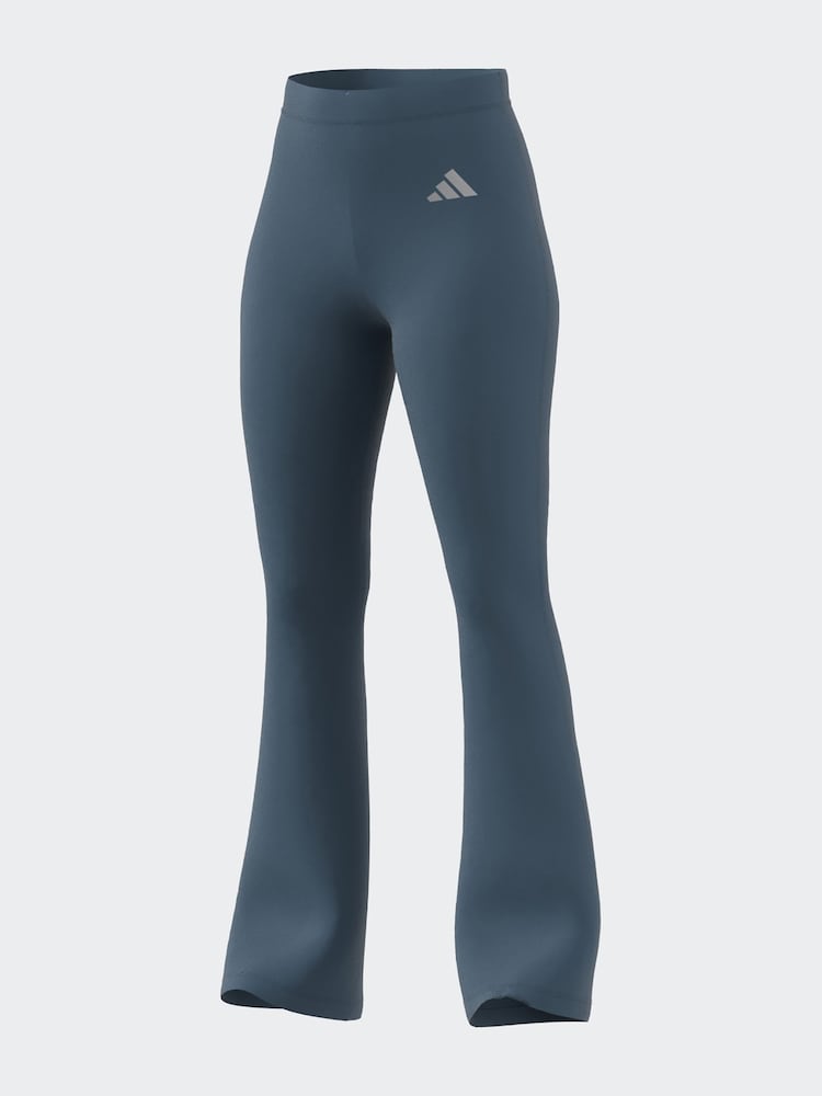 adidas Blue Flared Leggings - Image 10 of 11