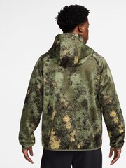 Nike Green Camo Therma-FIT Printed Pullover Versatile Hoodie - Image 2 of 3