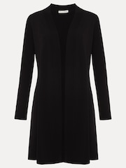 Phase Eight Black Longline Lauren Edge to Edge Cardigan - Image 6 of 6