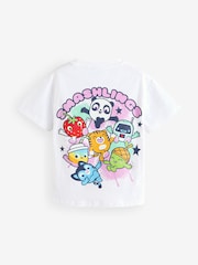 White Smashlings Oversized License 100% Cotton T-Shirt (3-16yrs) - Image 5 of 6