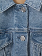 Paige Cropped Denim Jacket - Image 5 of 5