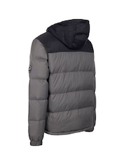 Trespass Grey	 Erris Down Jacket - Image 2 of 2