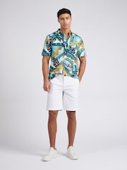 U.S. Polo Assn. White Classic Mens Chino Shorts - Image 4 of 9