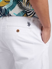 U.S. Polo Assn. White Classic Mens Chino Shorts - Image 5 of 9