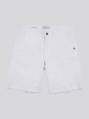 U.S. Polo Assn. White Classic Mens Chino Shorts - Image 6 of 9
