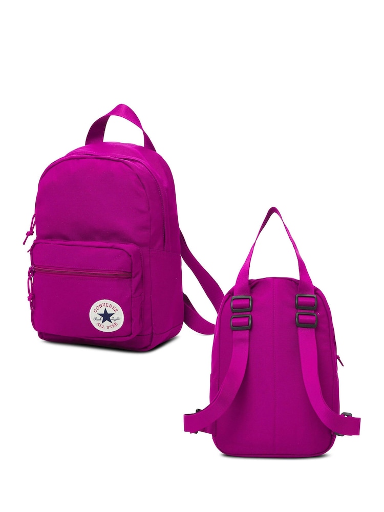 Converse Purple Go Lo 100% Cotton Backpack - Image 1 of 2