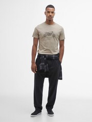 Barbour® International Morley Bike Graphic 100% Cotton T-Shirt - Image 3 of 5