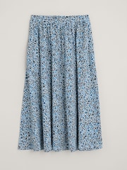 Seasalt Cornwall Blue Ready Sail Skirt - Image 4 of 5