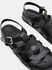 Hush Black Rose Cage Sandals - Image 4 of 4