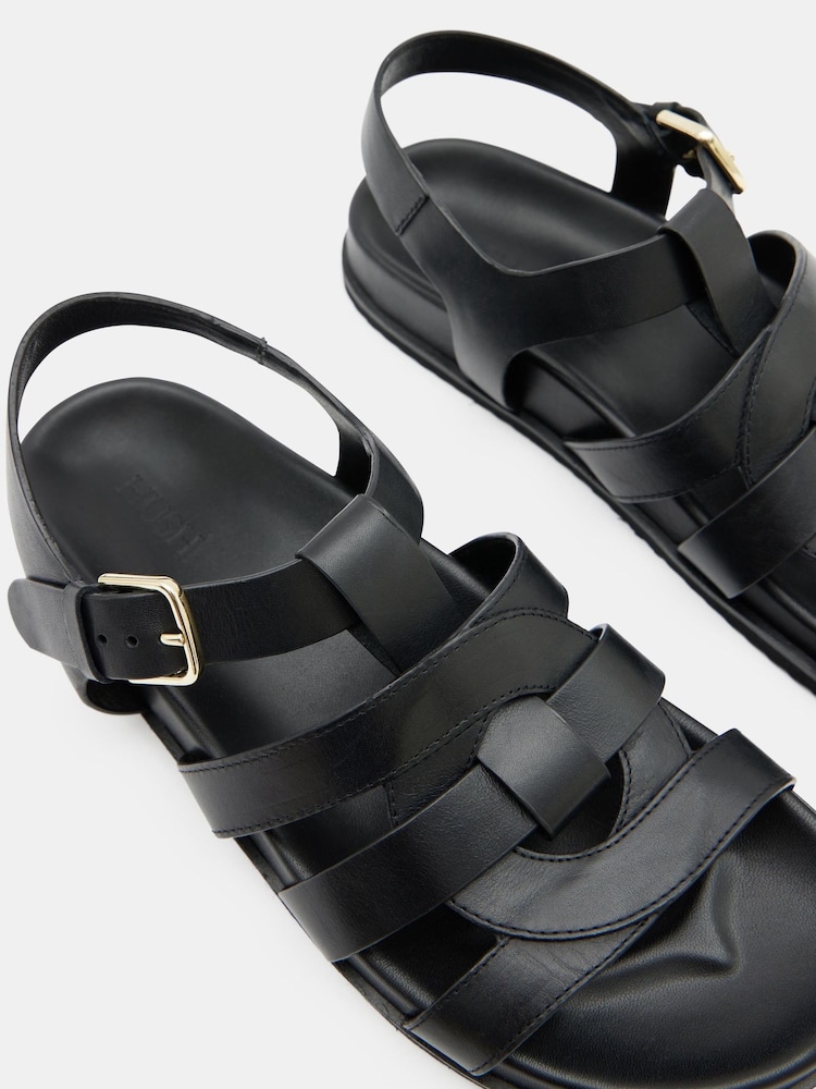 Hush Black Rose Cage Sandals - Image 4 of 4