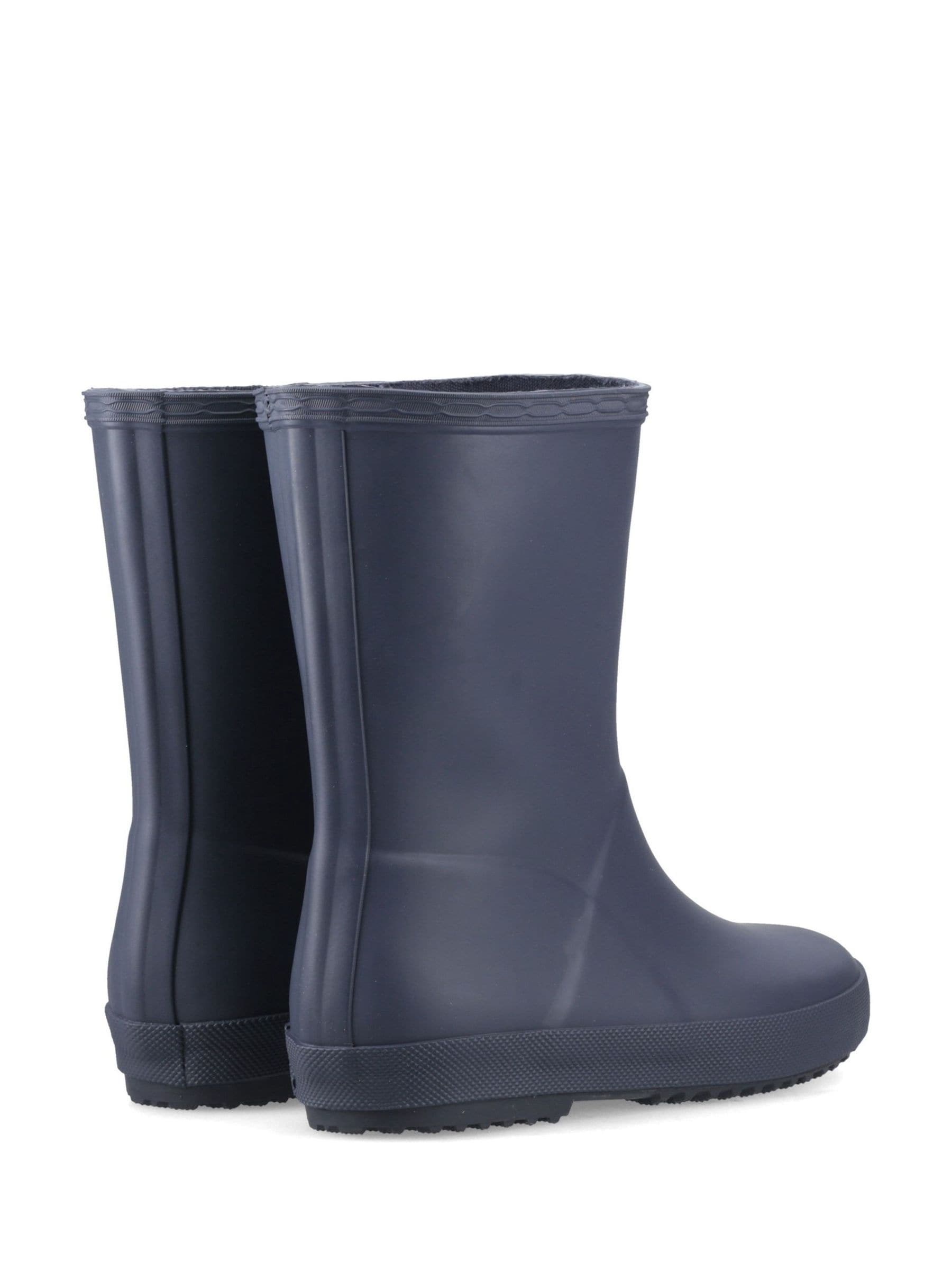 Buy Hunter Navy Kids First Matte Wellies from Next USA