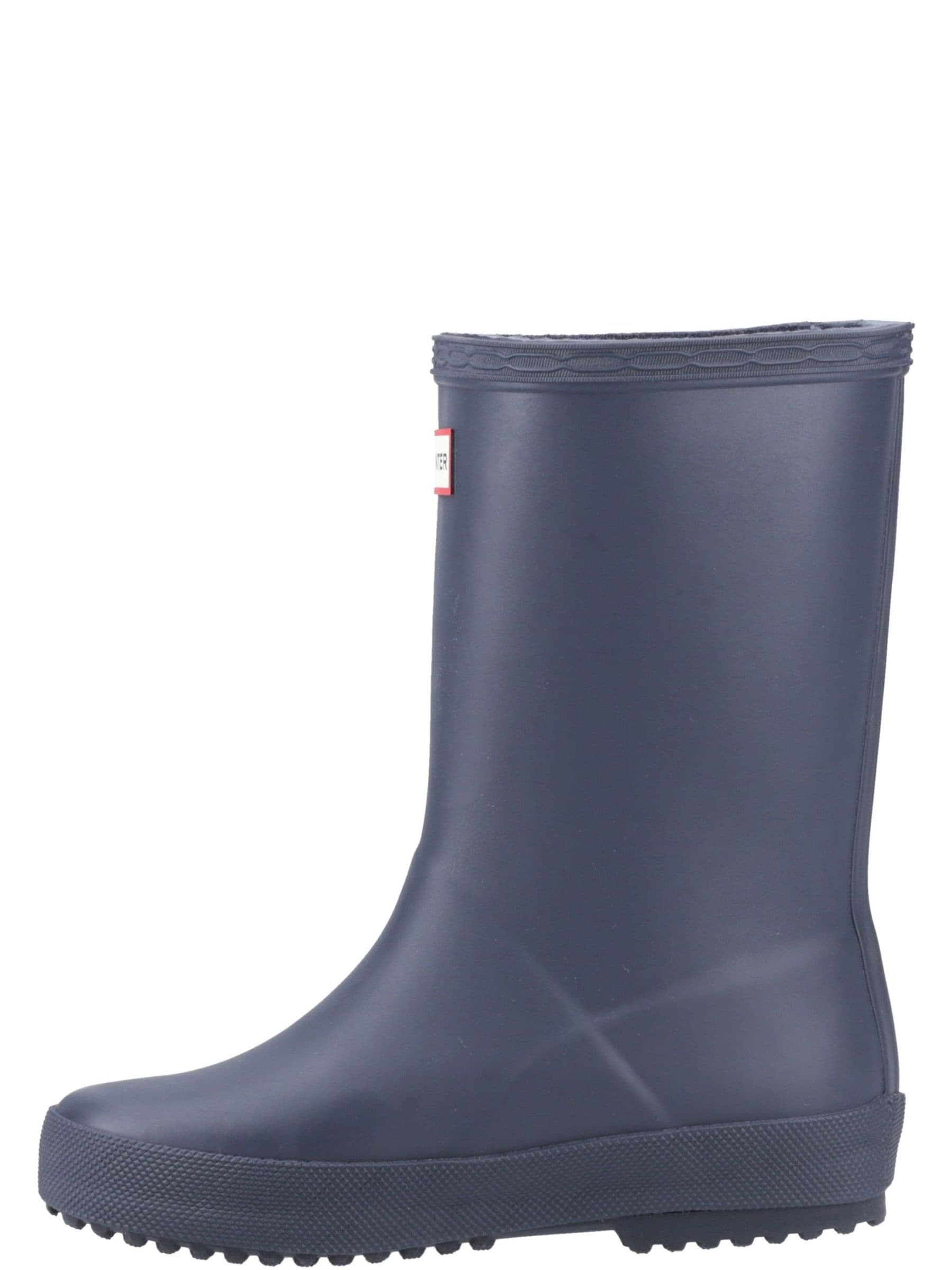 Buy Hunter Navy Kids First Matte Wellies from Next USA