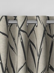 Grey Abstract Lines Made to Measure Curtains - Image 7 of 9