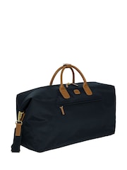 Bric's Blue Holdall With Leather Handles - Image 2 of 7