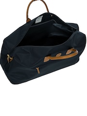 Bric's Blue Holdall With Leather Handles - Image 5 of 7