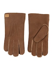 Marrón - Guantes Rowan de Just Sheepskin - Imagen 2 de 4