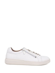 Jones Bootmaker Spenser Leather Brown Trainers - Image 2 of 6