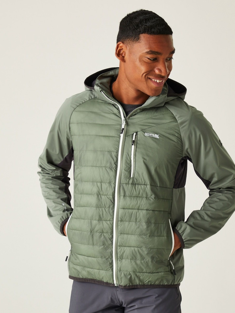 Regatta Green Pro Hybrid Waterproof Hiking Jacket - Image 1 of 8