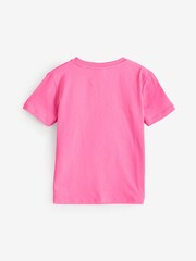 Hype. Girls Pink Script 100% Cotton T-Shirt - Bild 2 von 3